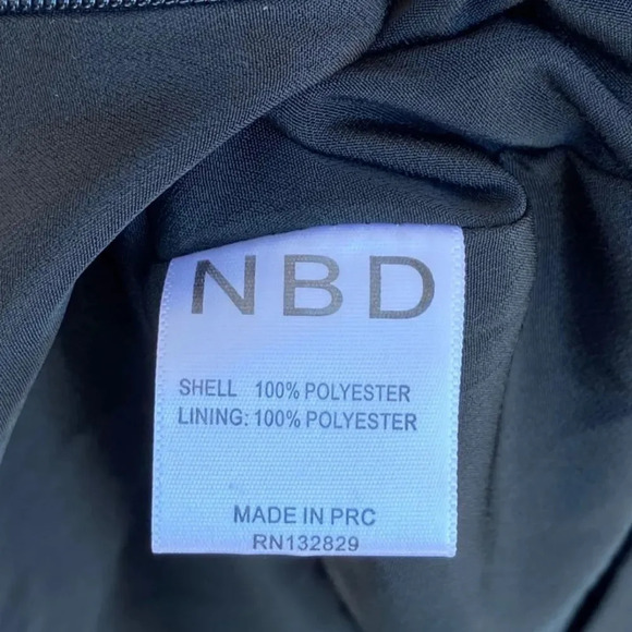 NBD Killin It Dress in Black sz medium - Picture 9 of 11